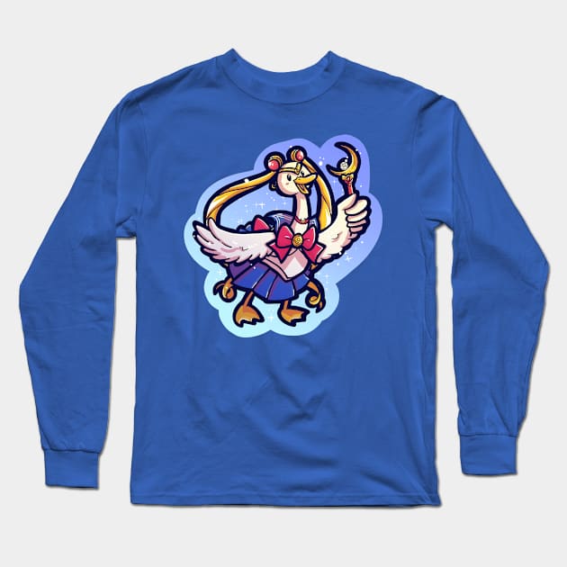 Sailor Duck Long Sleeve T-Shirt by OKdandy